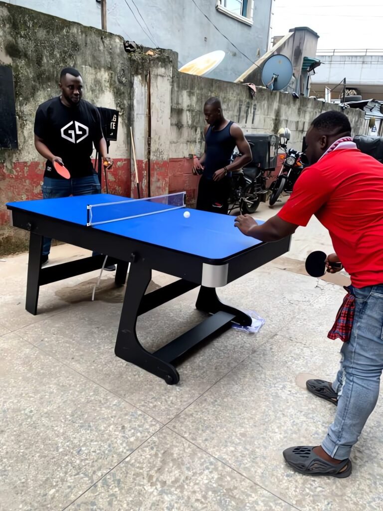 3-in-1 Convertible Snooker, Tennis & Dining Table Image 10