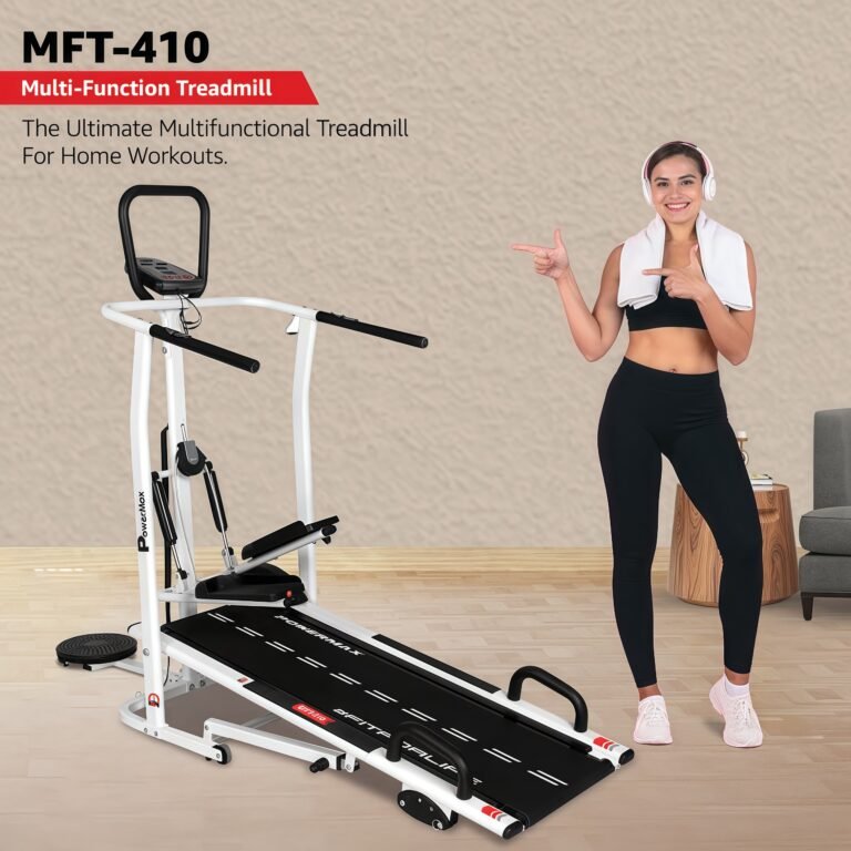 4-in-1 Manual Treadmill Image 2