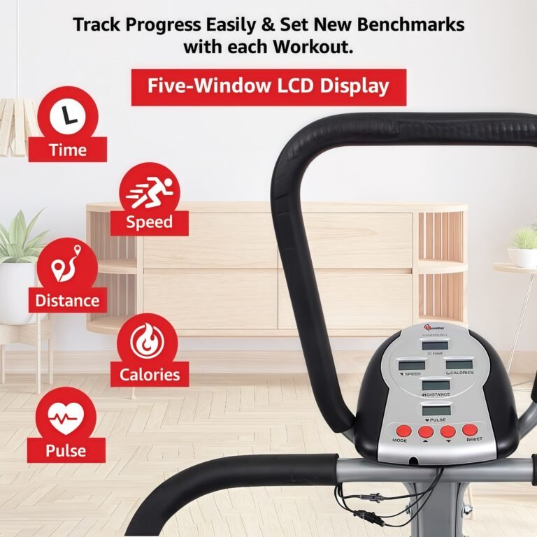 4-in-1 Manual Treadmill Image 5