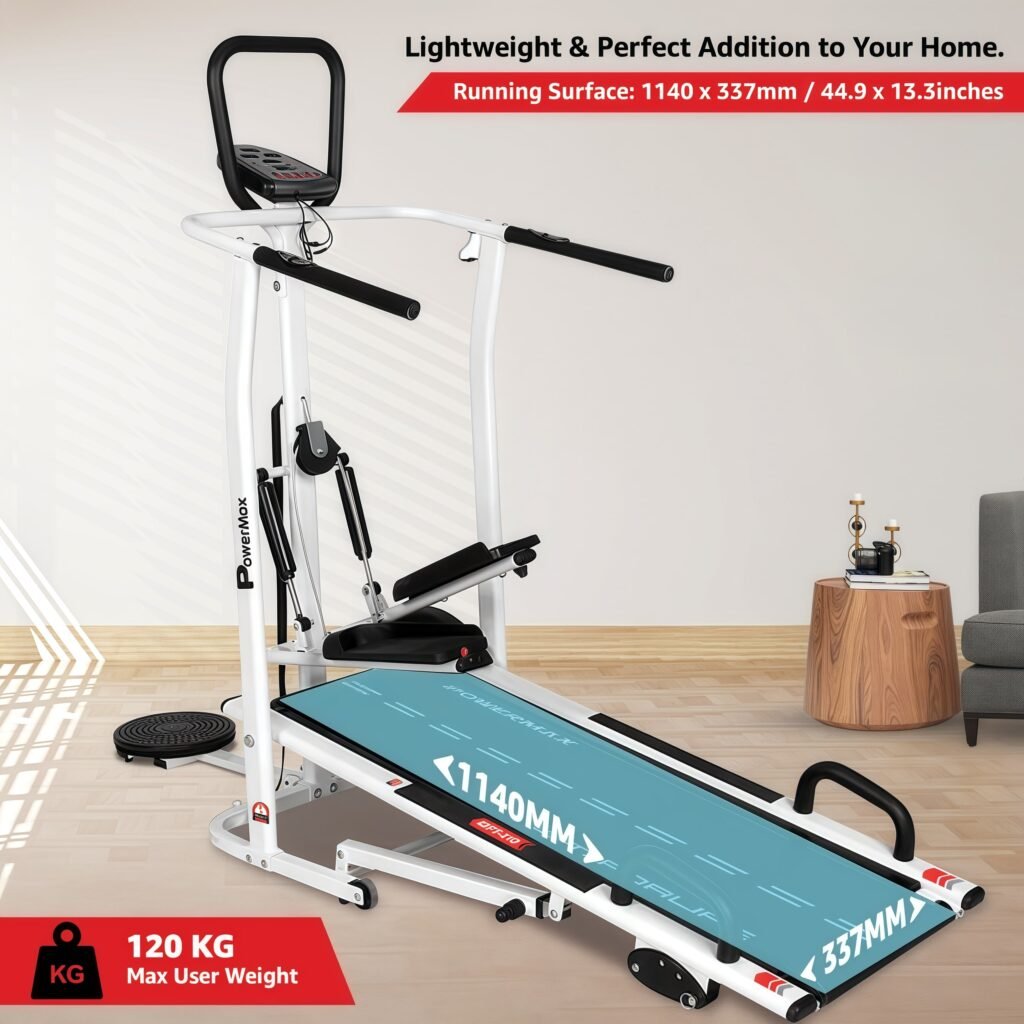 4 in 1 Manual Treadmill Image 9