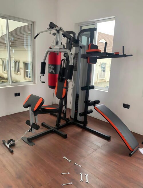 Heavy Duty 3-Station Multi-Gym Image 1